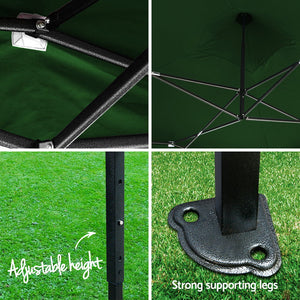 Instahut 3x6m Outdoor Gazebo - Green