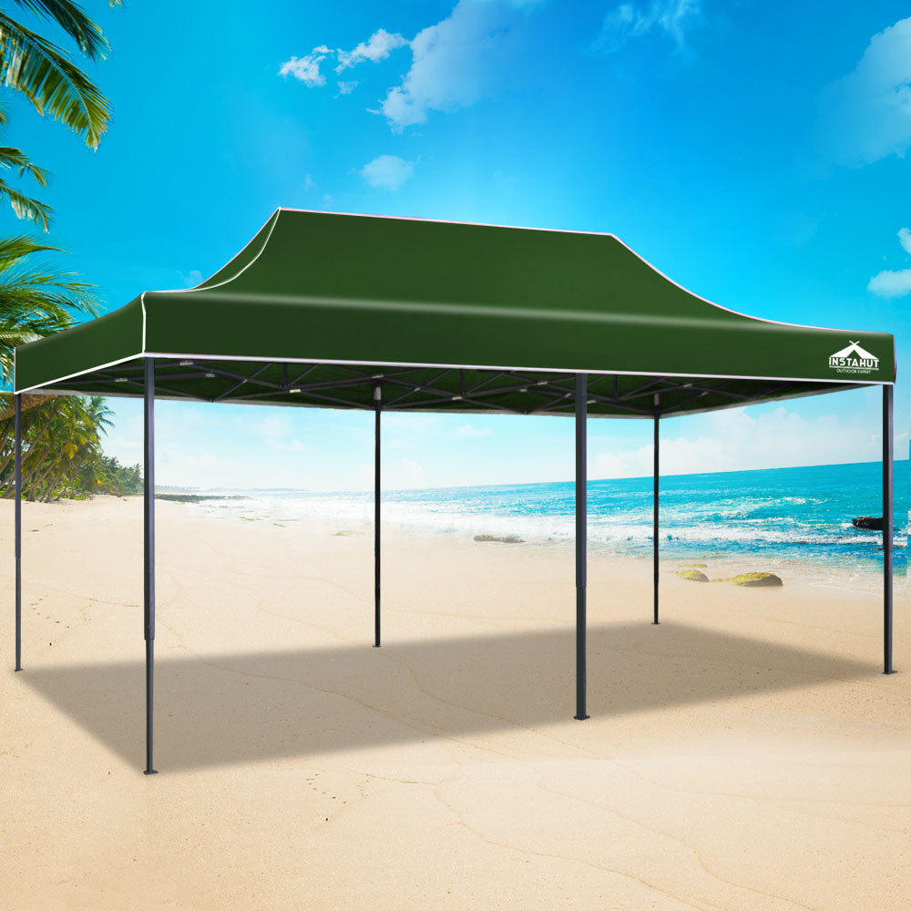 Instahut 3x6m Outdoor Gazebo - Green