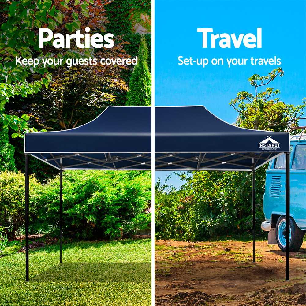 Instahut 3x6m Outdoor Gazebo - Navy
