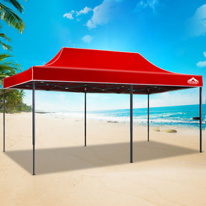 Instahut 3x6m Outdoor Gazebo - Red