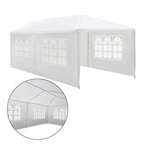 Instahut 3x6m Gazebo Party Wedding Marquee Event Tent Shade Canopy White