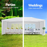 Instahut Gazebo 3m x 6m - White