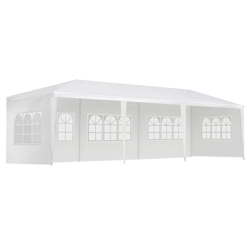 Instahut Gazebo 3m x 9m - White