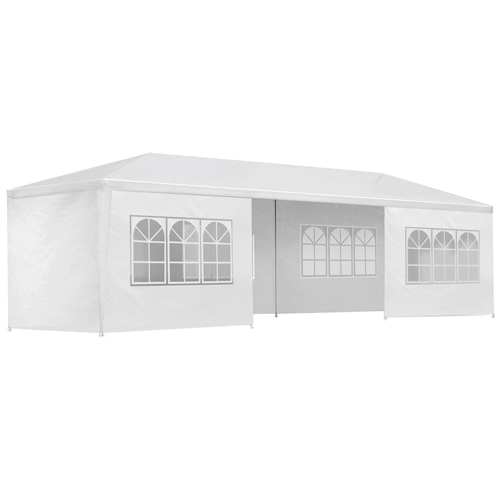 Instahut Gazebo 3m x 9m - White