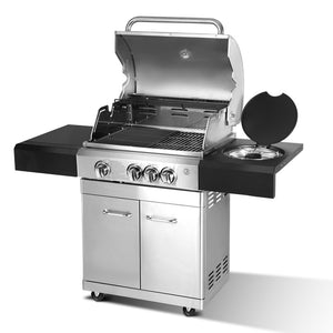 Stainless Steel 4 Burner Gas BBQ