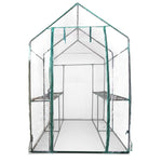 Green Fingers Walk In Greenhouse Transparent Green House 1.9 x 1.2m