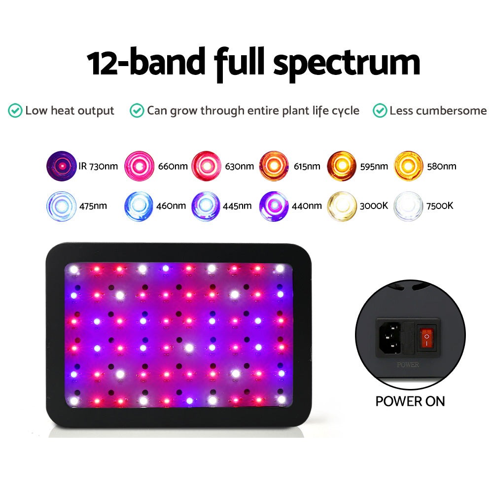 Green Fingers 600W LED Grow Light Full Spectrum