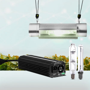 Greenfingers 600W HPS MH Grow Light Kit Digital Ballast TUBE Reflector Hydroponic Grow System