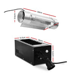 Greenfingers 600W HPS MH Grow Light Kit Magnetic Ballast TUBE Reflector Hydroponic Grow System