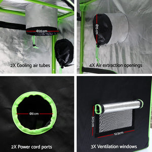 Green Fingers 200cm Hydroponic Grow Tent 