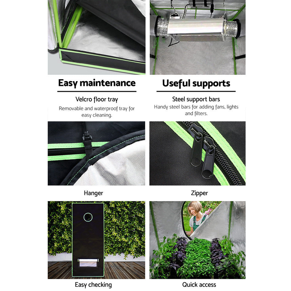 Green Fingers 200cm Hydroponic Grow Tent 