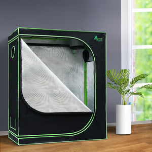 Greenfingers Grow Tents Hydroponics Plant Tarp Shelves Kit 120 x 60 x 120cm