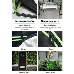 Green Fingers 240cm Hydroponic Grow Tent 