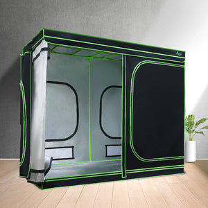 Greenfingers 1680D 2.4MX1.2MX2M Hydroponics Grow Tent Kits Hydroponic Grow System