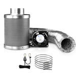 Green Fingers Ventilation Fan and Active Carbon Filter Ducting Kit 