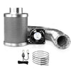 Green Fingers Ventilation Fan and Active Carbon Filter Ducting Kit 