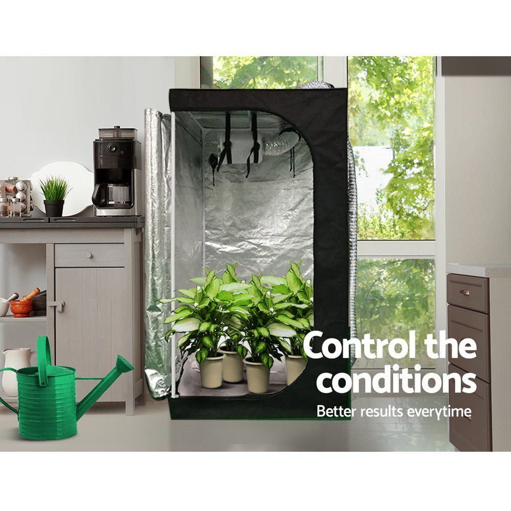 Green Fingers Ventilation Fan and Active Carbon Filter Ducting Kit 