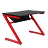 Artiss Office Computer Desk Study Gaming Table Racer Chair Desks Laptop Home Red