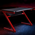 Artiss Office Computer Desk Study Gaming Table Racer Chair Desks Laptop Home Red