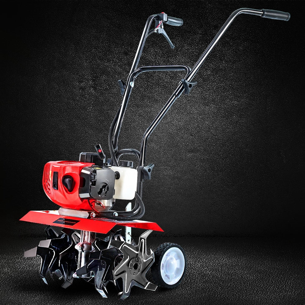 Giantz 65CC Cultivator Tiller Rotary Garden Hoe