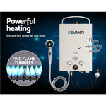 Devanti Portable Gas Hot Water Heater and Shower