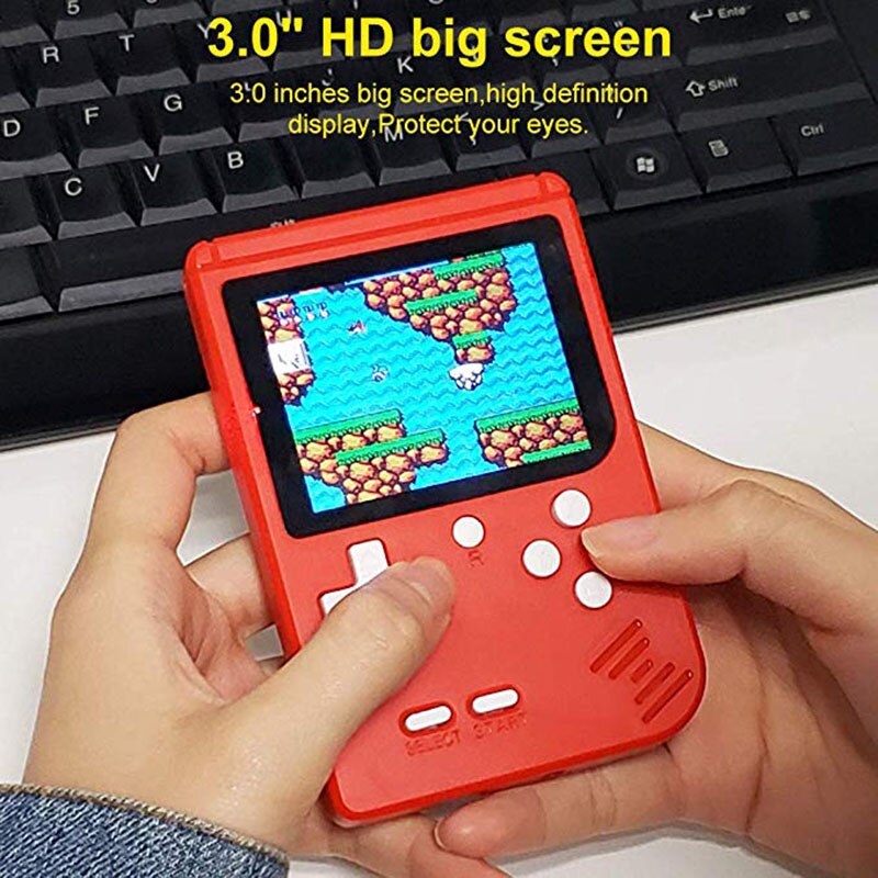 New Video Game Console Built-in 400 Retro Classic Games 3.0 Inch Screen Portable Mini Handheld Game Player