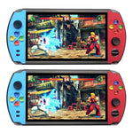 X19 7.0 inch Screen Retro Game Player TV Out Video Console 8GB/16GB Portable Game Console Built in 1600/2500 Games for children