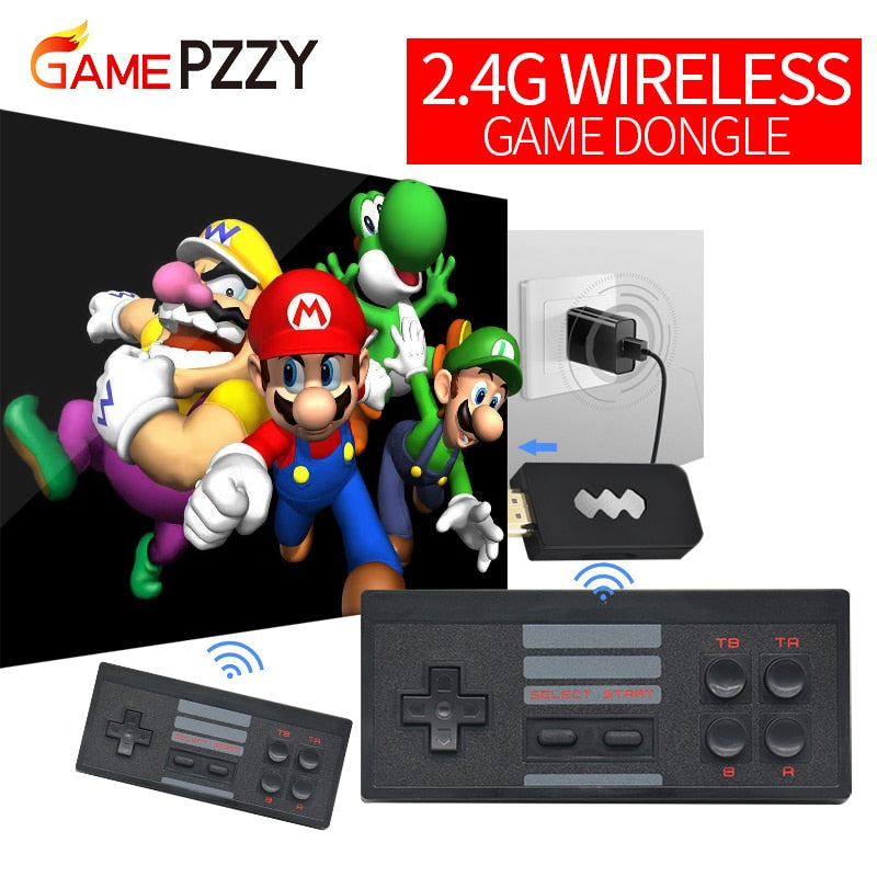 4K HDMI Video Game Console Built in 568 Classic Games Mini Retro Console Wireless Controller HDMI Output Dual Players