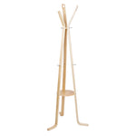 Artiss Wooden Coat Hanger Stand - Beige