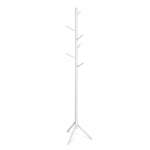 Artiss Wooden Clothes Stand with 6 Hooks - White