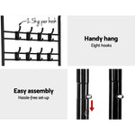 Artiss Clothes Rack Coat Stand Garment Portable Hanger Airer Organiser Shoe Storage Metal Black
