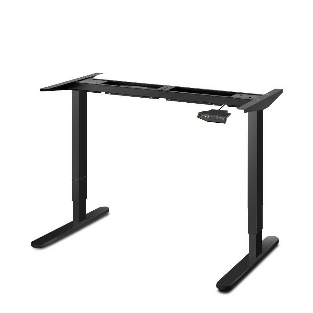 Artiss Motorised Standing Desk - Black