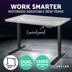 Artiss Motorised Standing Desk - Black
