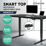 Artiss Electric Motorised Height-Adjustable Standing Desk Laptop 2-Motor 150cm