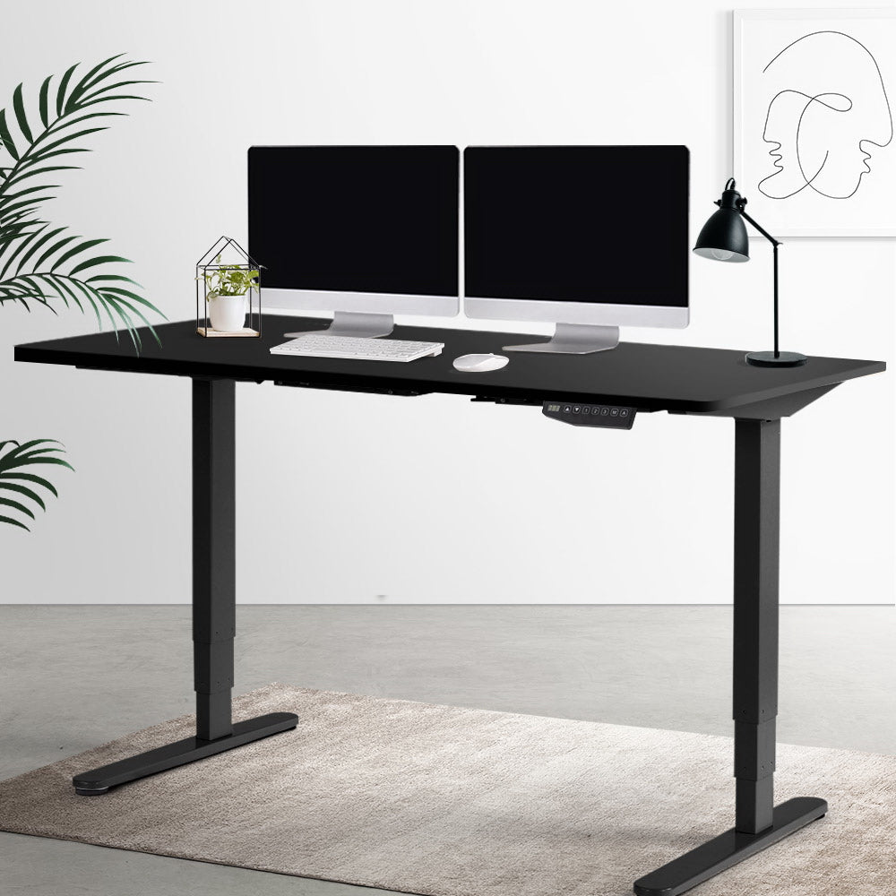 Artiss Electric Motorised Height Adjustable Standing Desk Laptop 2-Motor 160cm