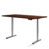 Artiss Height Adjustable Standing Desk Sit Stand Motorised Electric Roskos III Grey Walnut