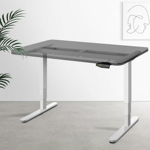 Artiss Motorised Standing Desk - White