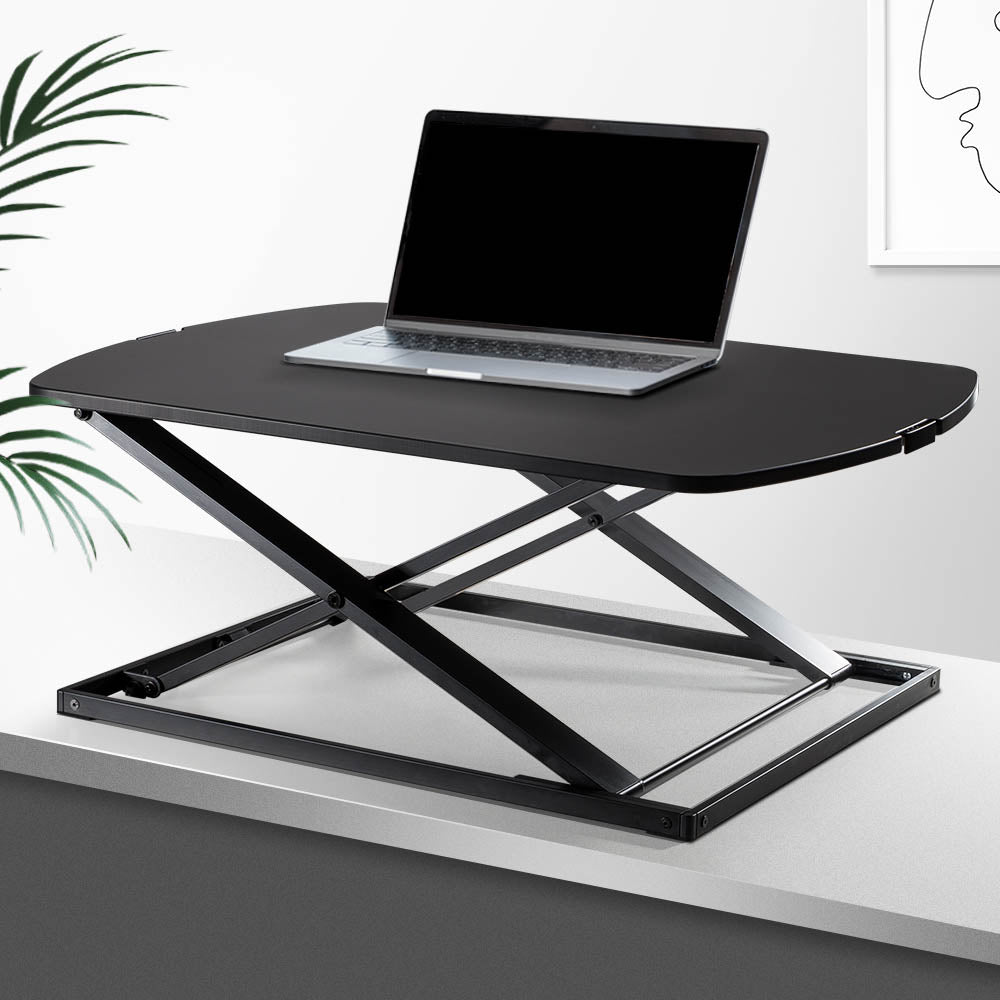 Height Adjustable Standing Desk - Black