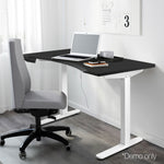 Motorised Height Adjustable Standing Desk - Black
