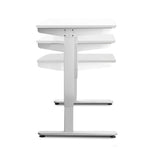 Motorised Height Adjustable Standing Desk - White