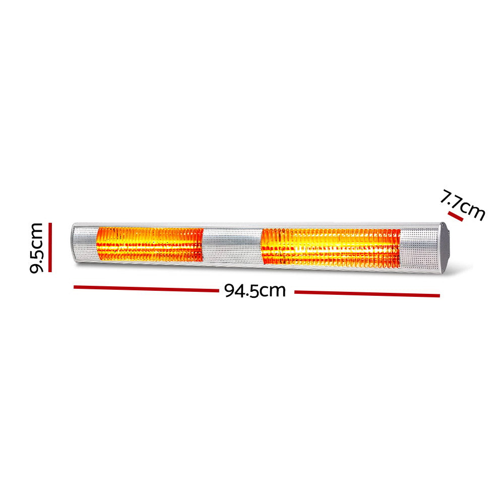 Devanti 3200W Electric Infrared Strip Patio Heater