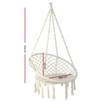 Gardeon Hammock Swing Chair - Cream