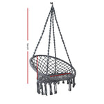 Gardeon Hammock Swing Chair - Grey