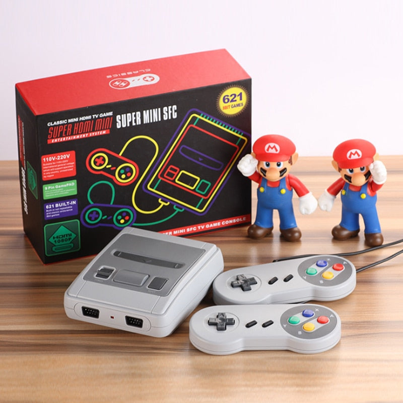 620/621 Games Childhood Retro Mini Classic 4K TV AV/HDMI 8 Bit Video Game Console Handheld Gaming Player Gift pk 600 games