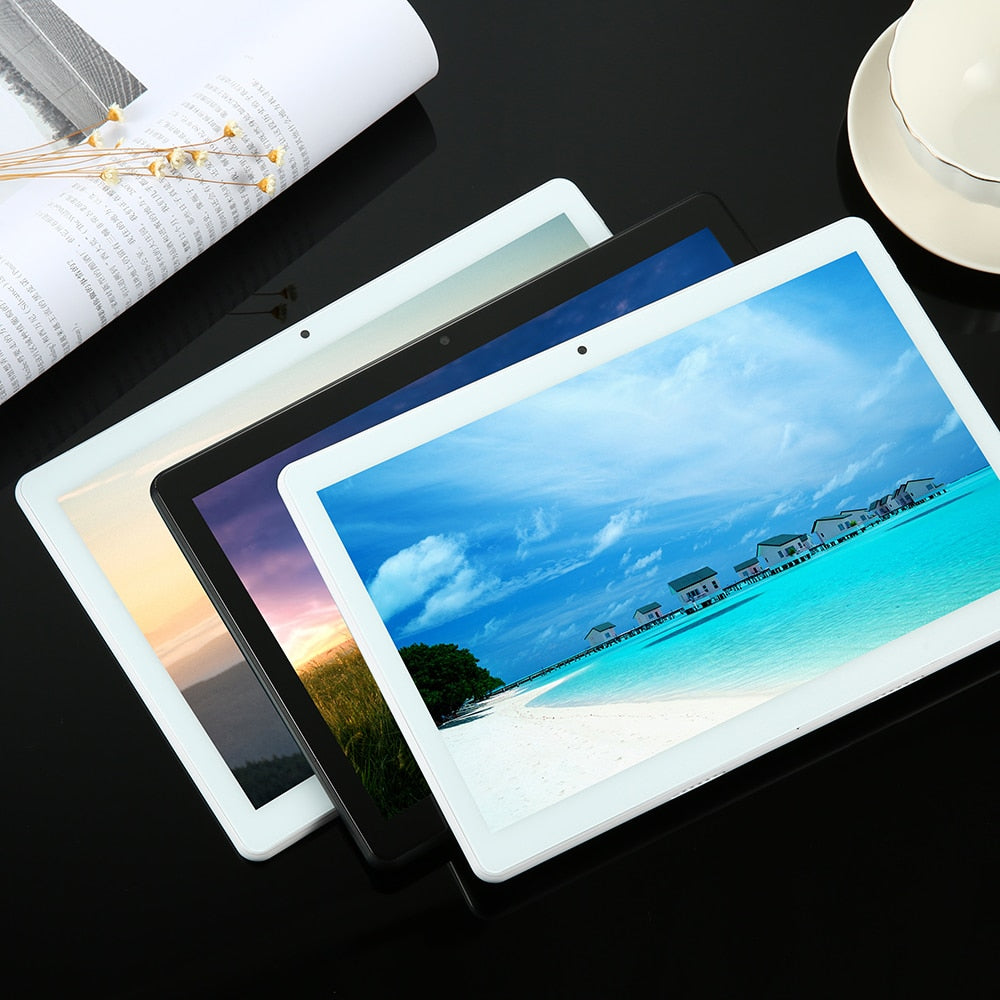 2020 Newest 10 Inch tablet Android 9.0 Octa Core 6GB RAM 128GB ROM 3G 4G FDD LTE Wifi Bluetooth GPS Phone call Tablet pc