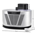 Devanti Self Cooling Ice Cream Maker - Silver