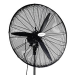 Devanti Adjustable Industrial Standing Fan - Black