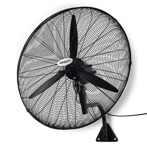 Devanti Industrial Wall Mounted Fan – Black