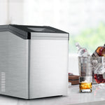 Devanti Commercial 3KG Ice Maker - Stainless Steel