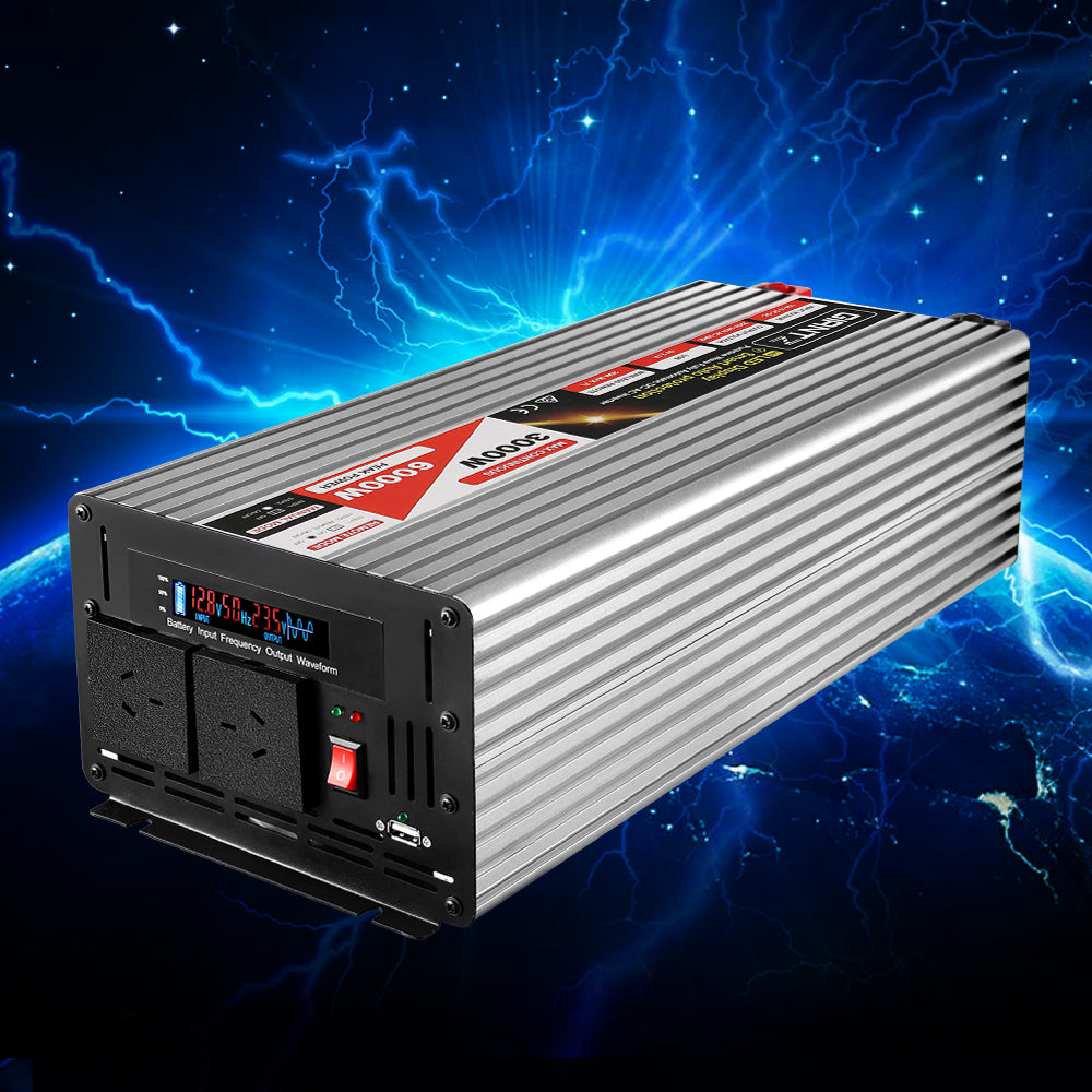 Giantz 3000W Puresine Wave DC-AC Power Inverter 